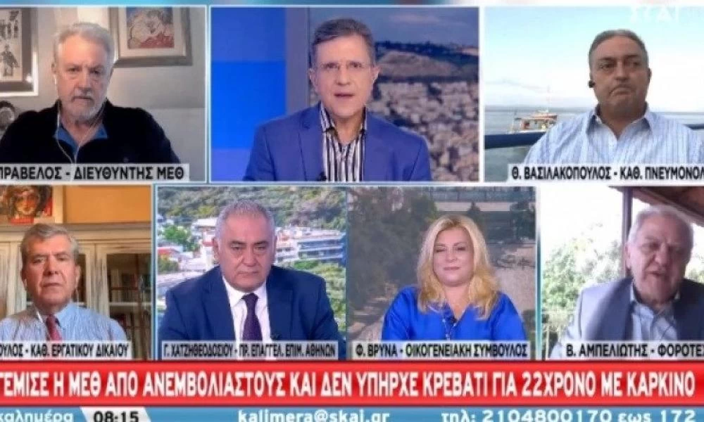 Καπραβέλος-Βασιλακόπουλος: Τσακωμός...στον αέρα-"Σεβαστείτε κύριε Βασιλακόπουλε"